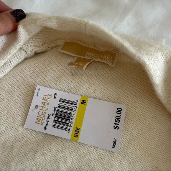 Michael Kors Cream Knit Sweater - Picture 5 of 11